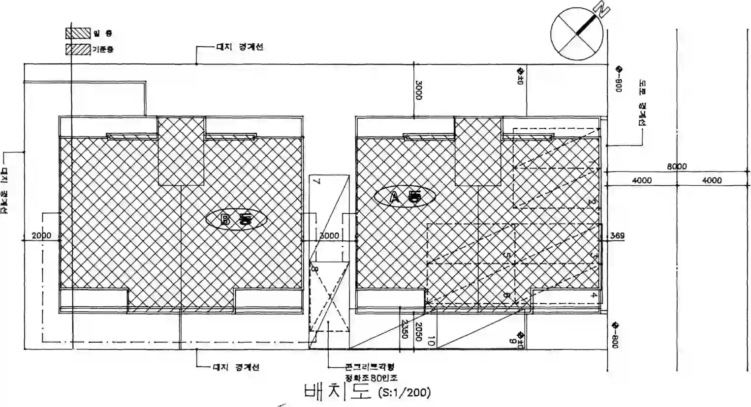 대원빌라 배치도 이미지
